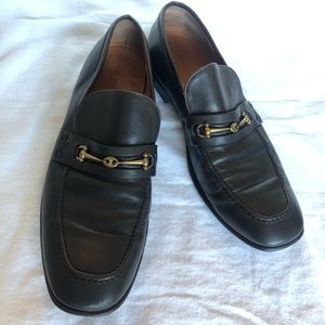 Celine brown leather loafers